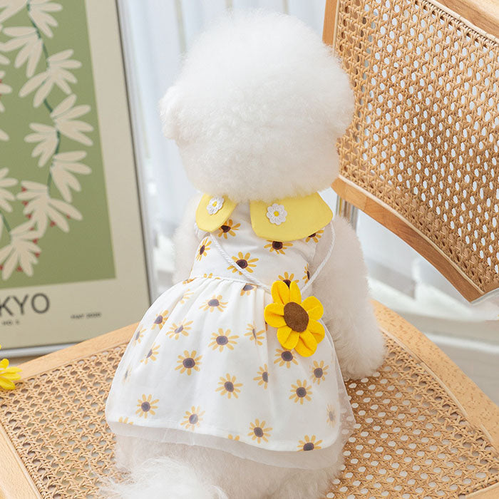 SunFlower Dog Dress