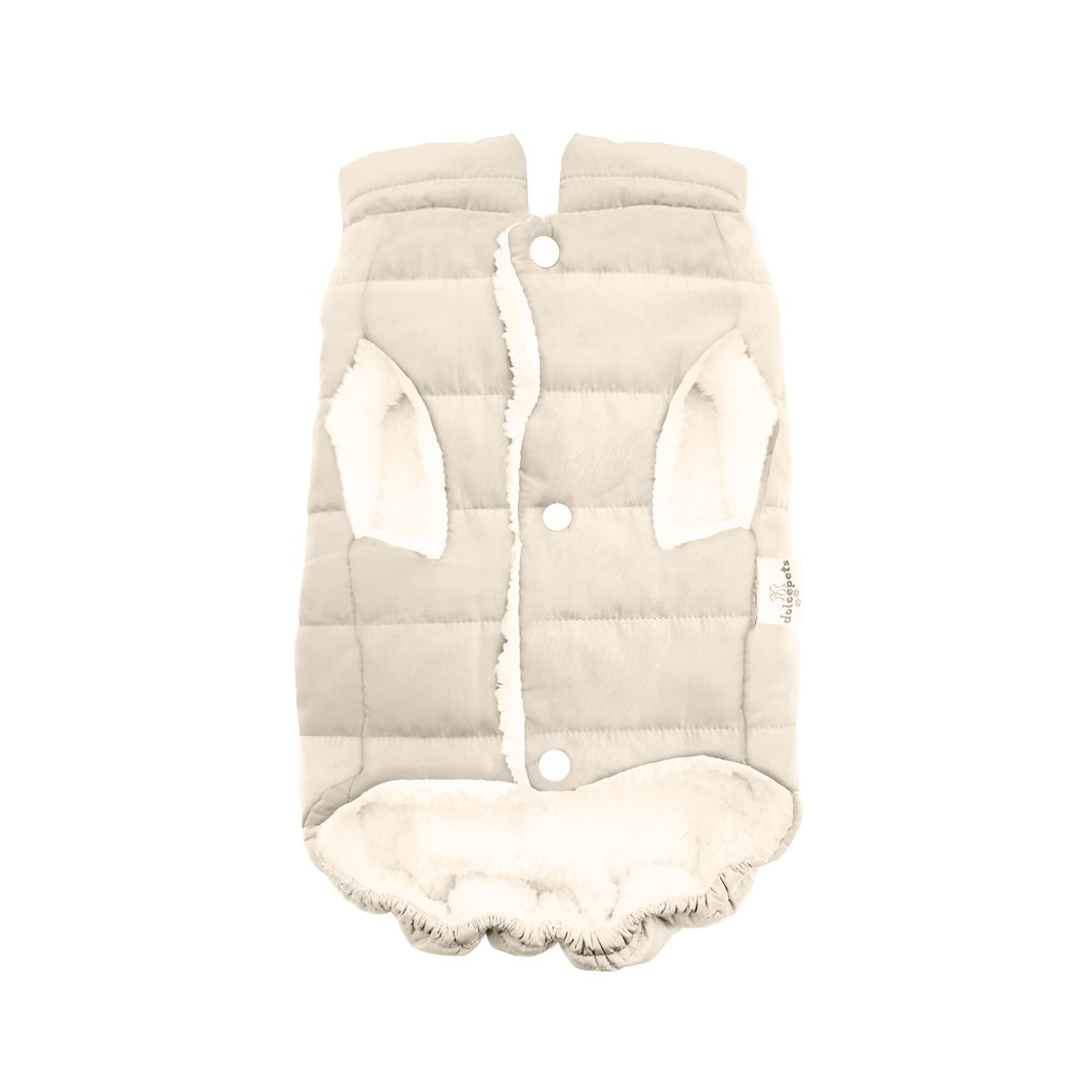 Puppy Cream Coat for Dogs