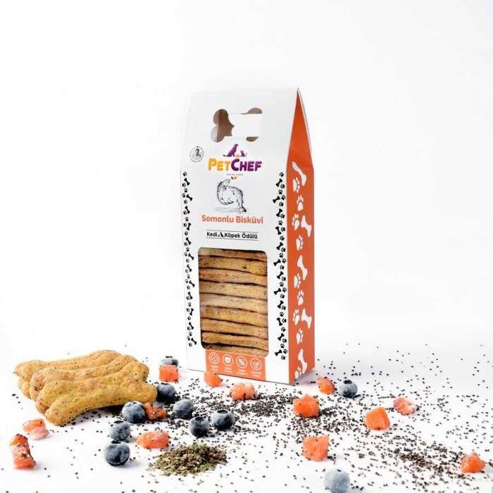 PetChef Salmon Dog Biscuits (230 Gr)