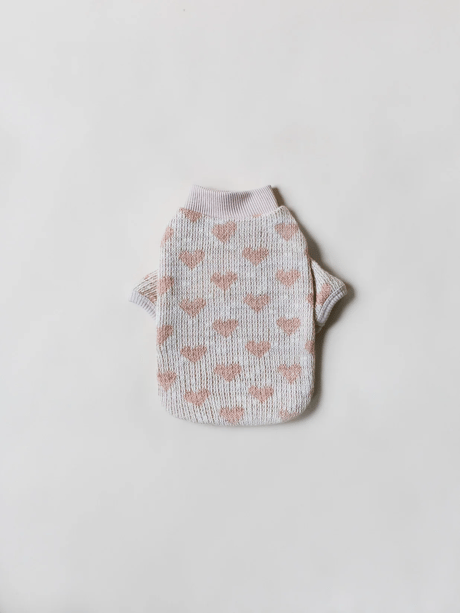 Sweet Melody Dog Sweater Peach