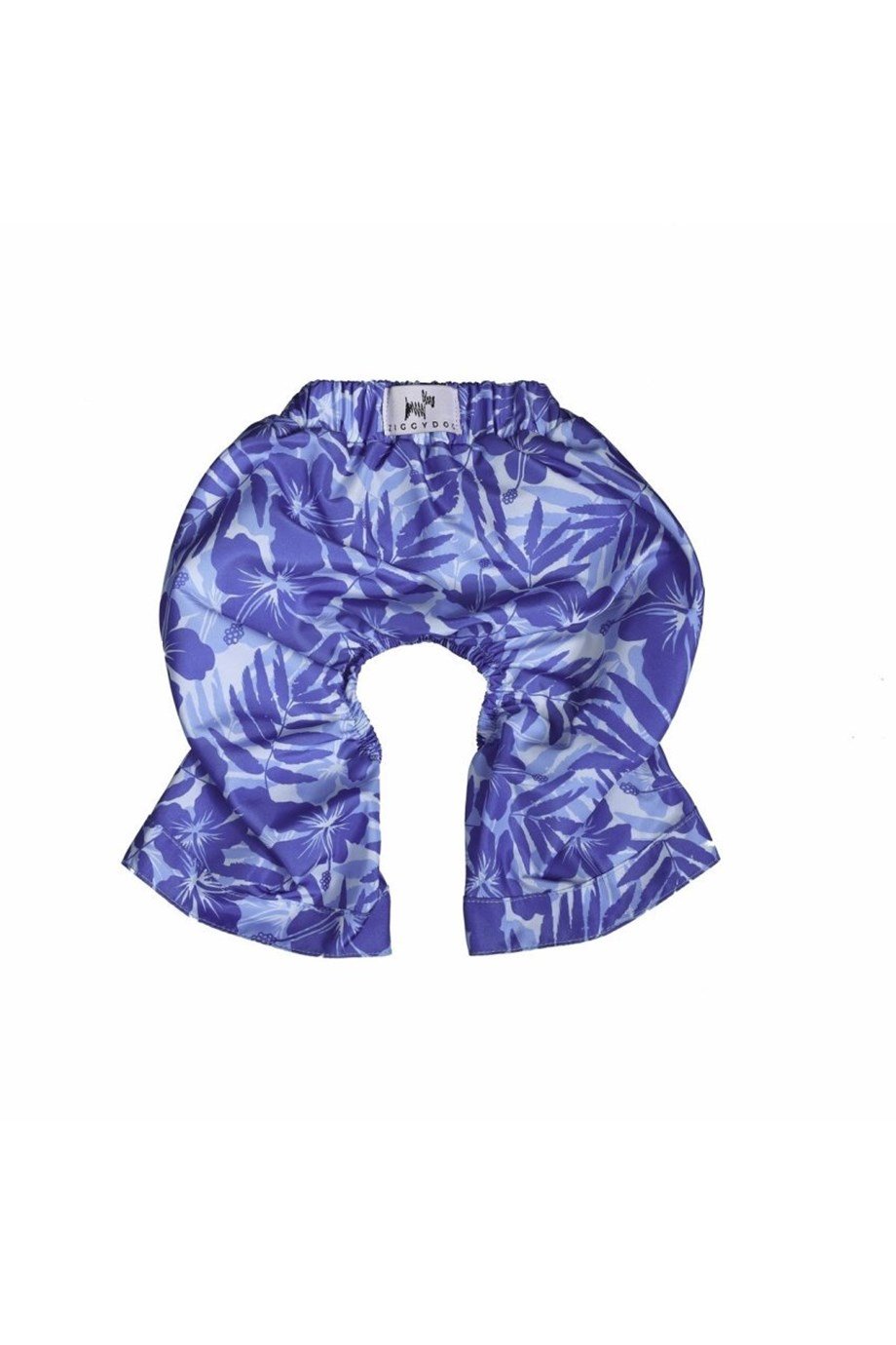 Sea Swimming Shorts-Dog Swimsuit with Flowers