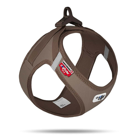 CURLI VEST HARNESS CURLI CLASP CORD BROWN GÖĞÜS TASMASI