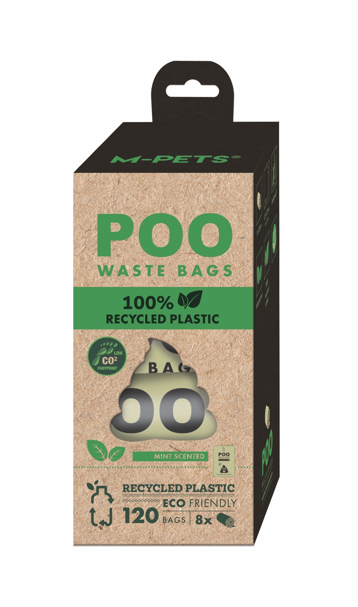 M-PETS POO 100% RECYCLED DIŞKI POŞETİ KOKULU