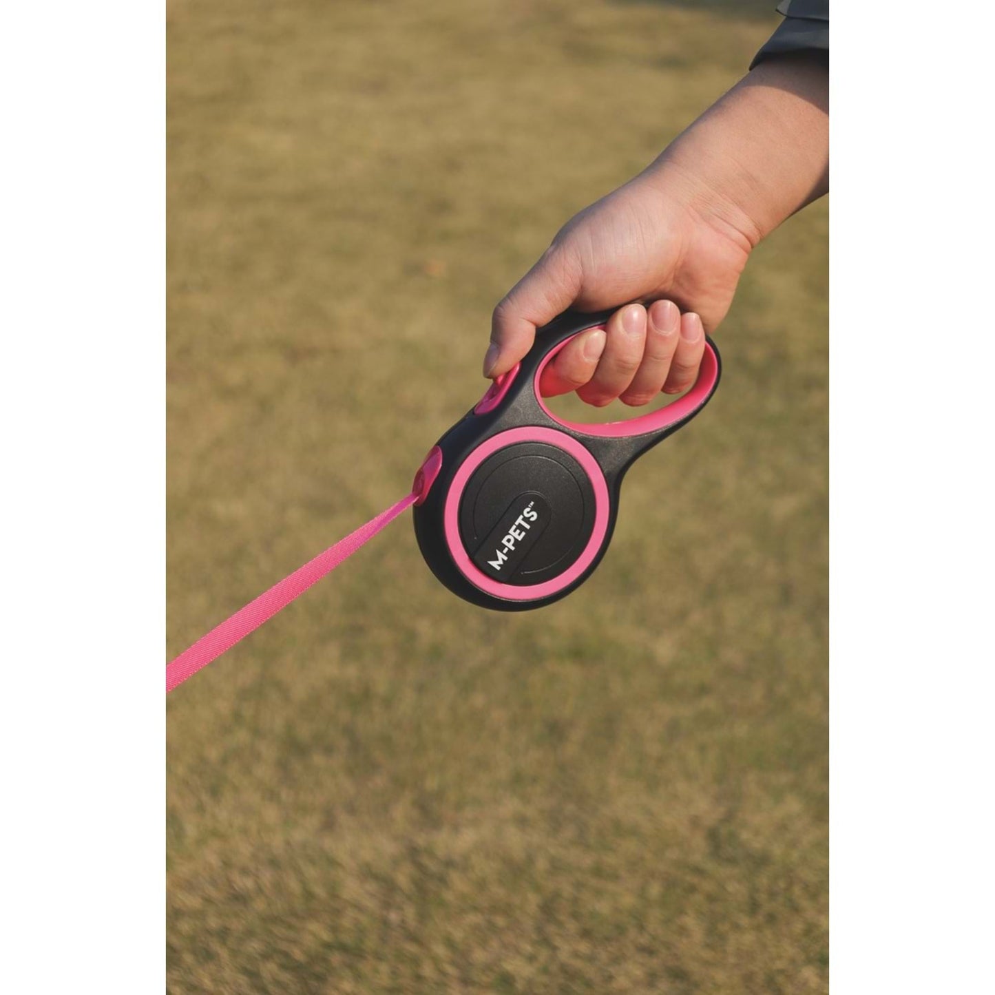 M-PETS LIBERTY OTOMATİK GEZDİRME ŞERİT PINK