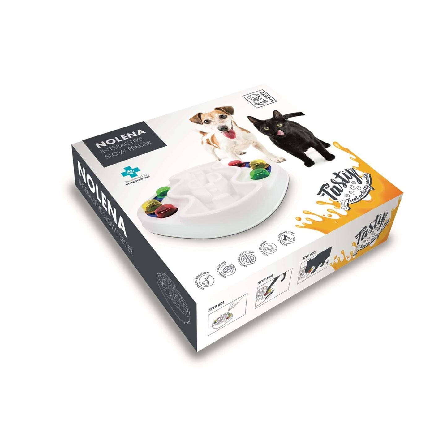 M-PETS TASTY NOLENA İNTERAKTİF MAMA KABI