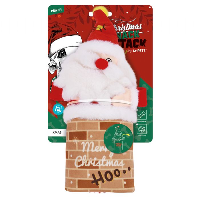 M-PETS CHRISTMAS XMAS SNACK ATTACK KÖPEK OYUNCAĞI