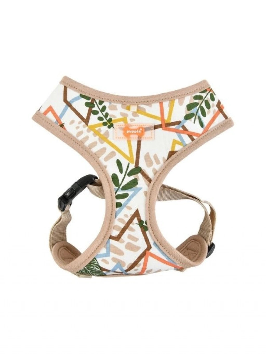 PUPPIA BOTANICAL HARNESS A KÖPEK GÖĞÜS TASMASI – BEJ