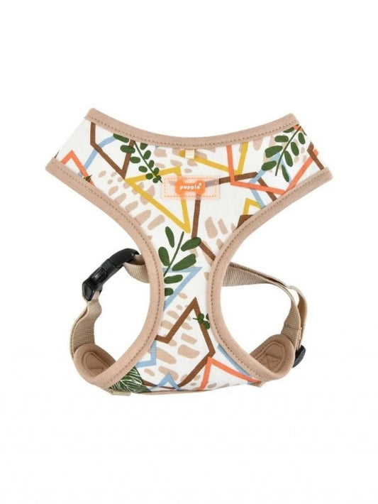 PUPPIA BOTANICAL HARNESS A KÖPEK GÖĞÜS TASMASI – BEJ