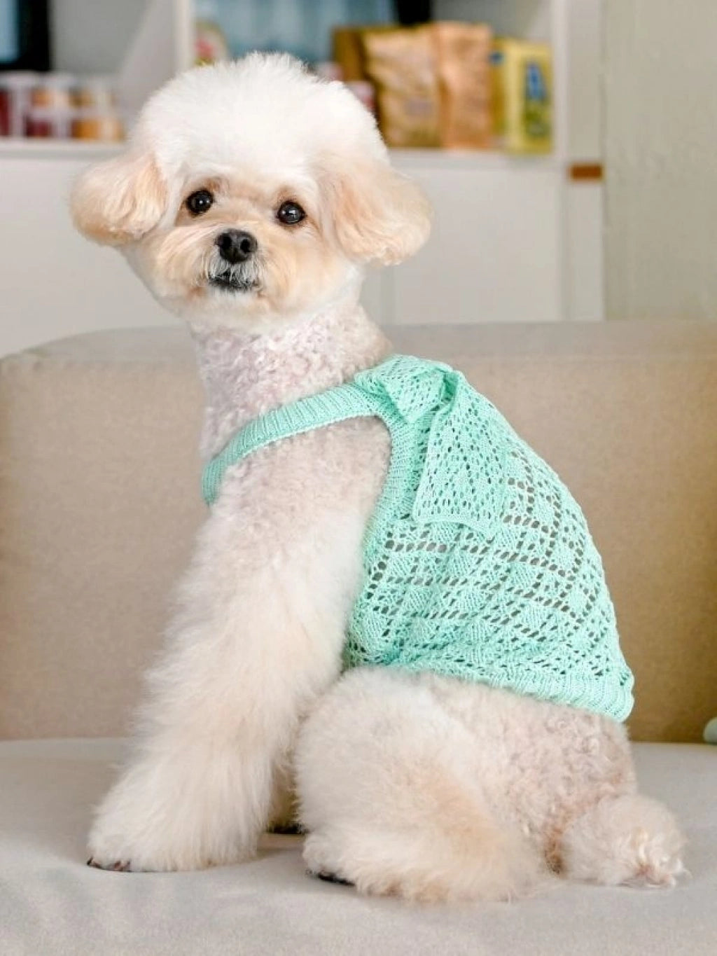 Ribbon Cooling Knit Mint