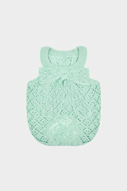 Ribbon Cooling Knit Mint