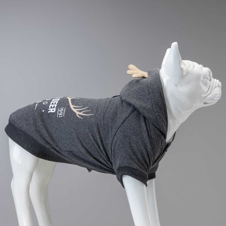 North Deer Dog Sweatshirt