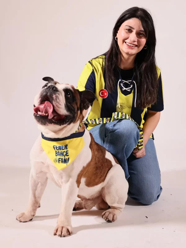 Fenerbahçe Lisanslı Pet Bandana, Köpek Bandanası