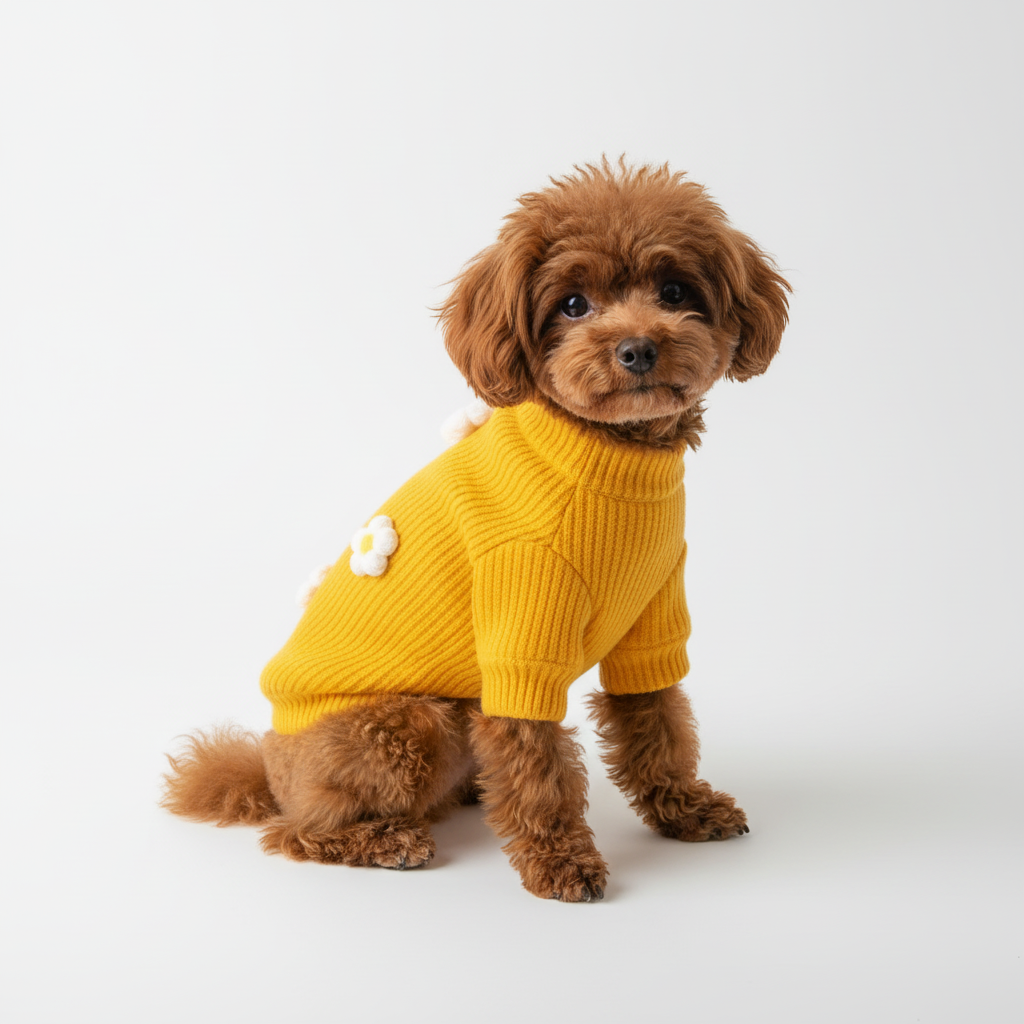 APACCO FİORA SARI KÖPEK KAZAK