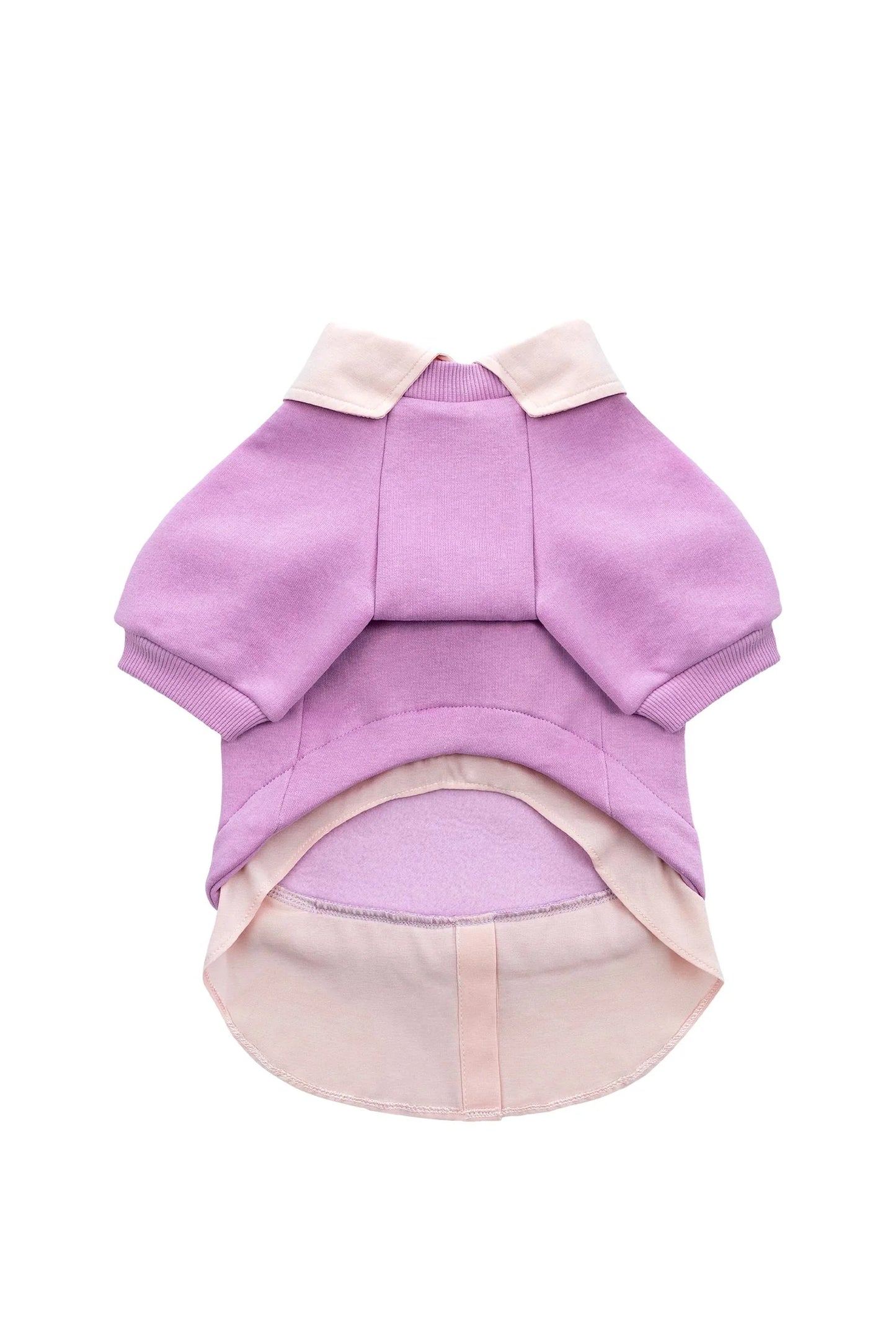 FOURAMOUR Açık Mor Köpek Sweatshirtü “Nerd Girl”