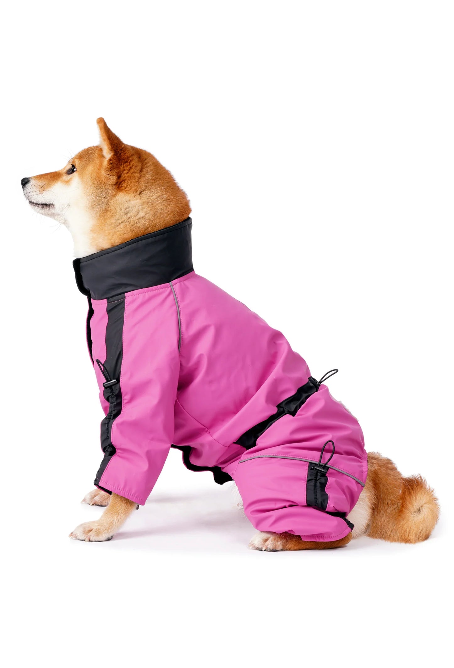 FOURAMOUR PEMBE SU GEÇİRMEZ KÖPEK TULUMU