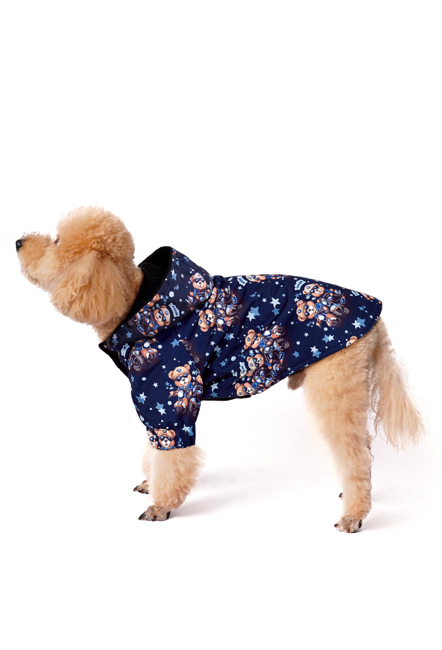 FOURAMOUR POLARLI BIKER TEDDY KÖPEK YAĞMURLUK