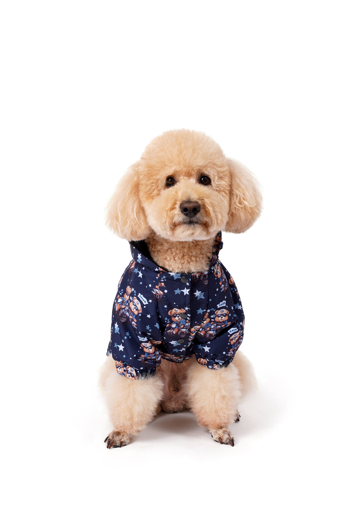 FOURAMOUR POLARLI BIKER TEDDY KÖPEK YAĞMURLUK