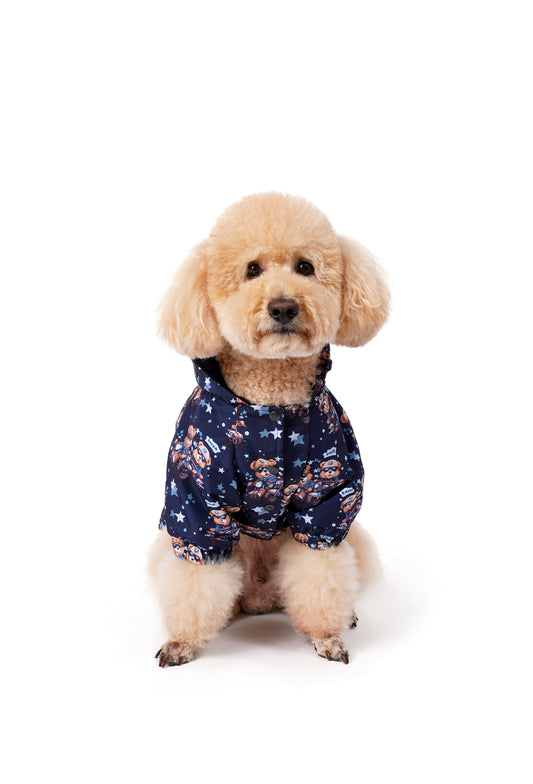 FOURAMOUR POLARLI BIKER TEDDY KÖPEK YAĞMURLUK