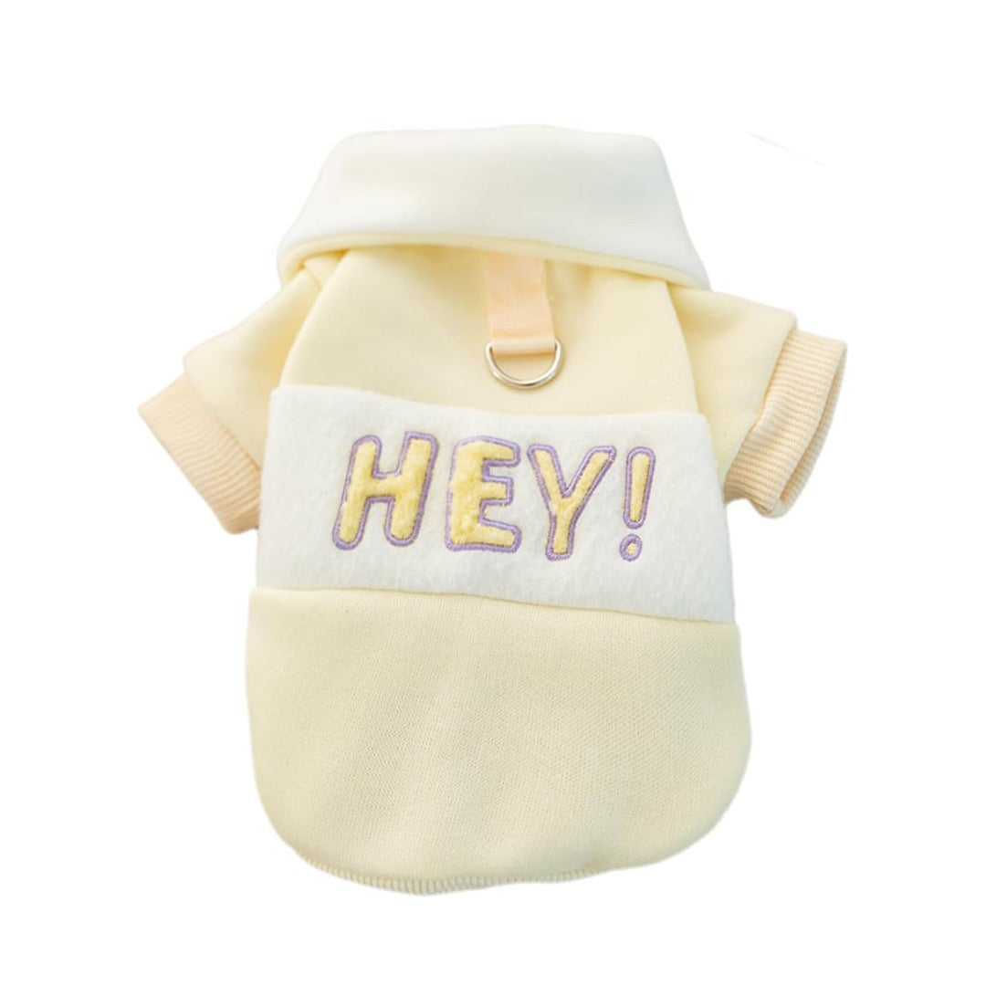 DolcePets / Hey Sweatshirt / Sarı