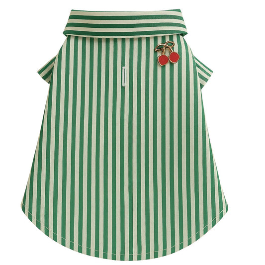 MERPAWW MINT STRIPED DOG SHIRT