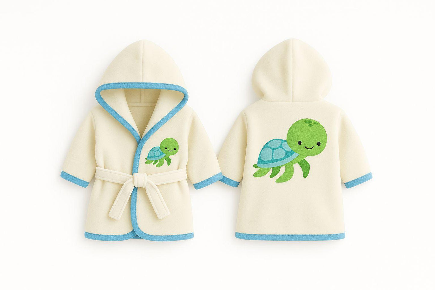 MERPAWW TURTLE DOG BATHROBE