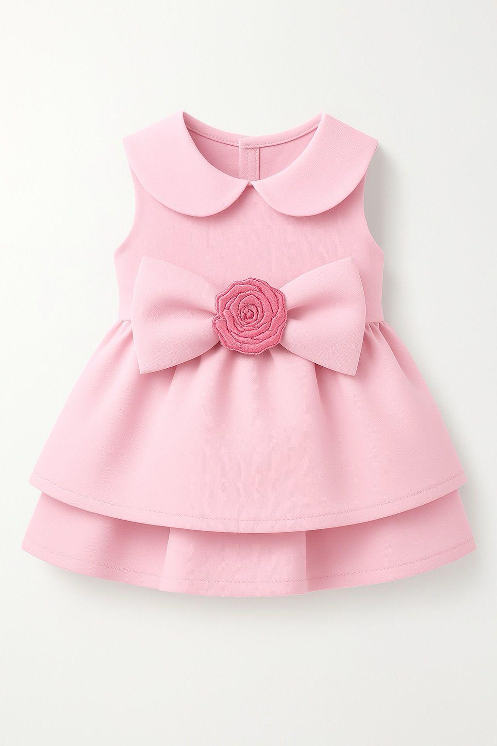 MERPAWW PINK ROSE DOG DRESS