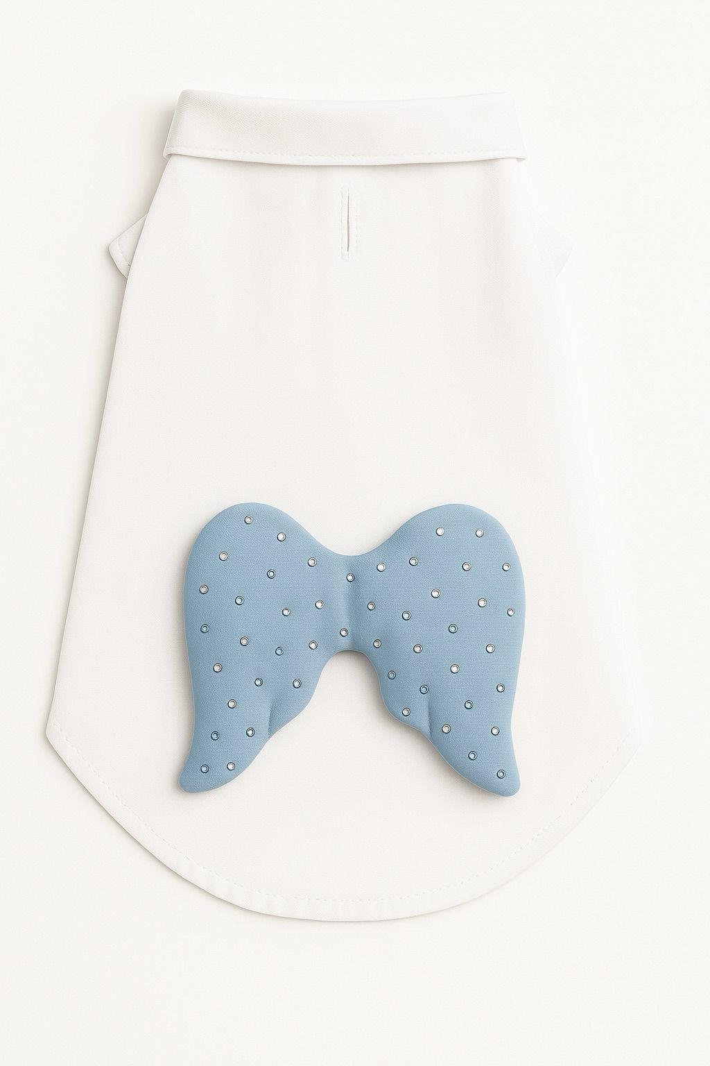 MERPAWW BLUE ANGEL DOG ​​SHIRT