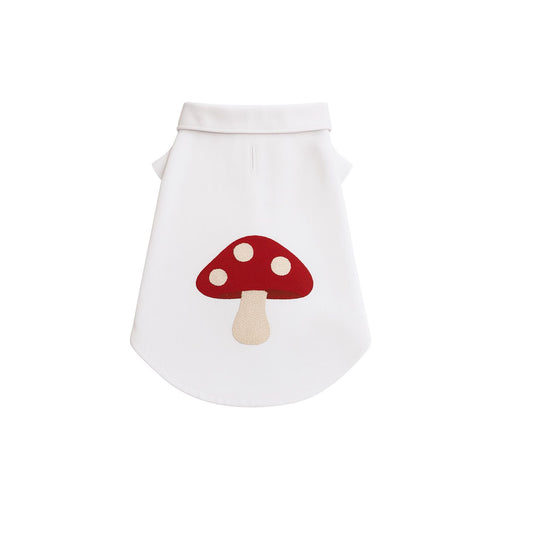 MERPAWW MUSHROOM PATTERNED WHITE SHIRT