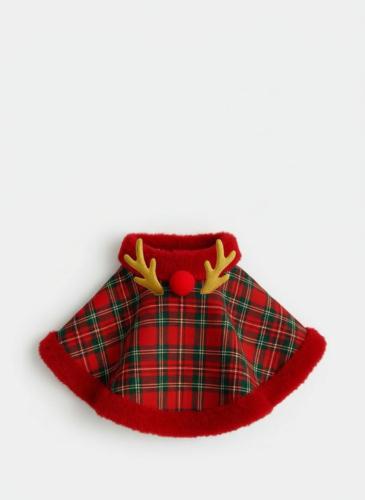 MERPAWW GEYİK DETAYLI KÖPEK PELERİN