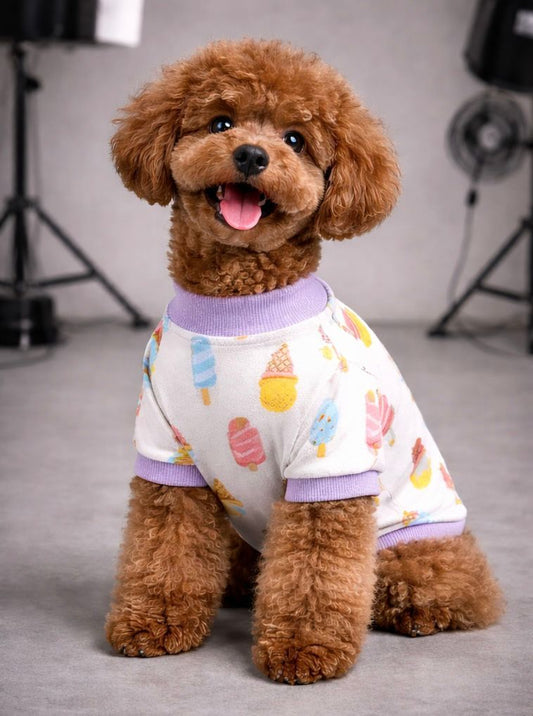 ALPHADOG ICE CREAM KÖPEK TSHIRT