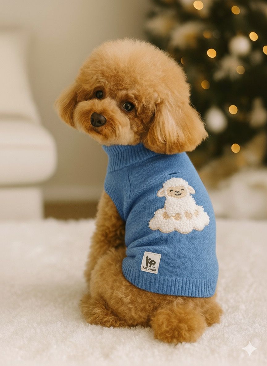 MERPAWW MAVİ KUZU KÖPEK KAZAK