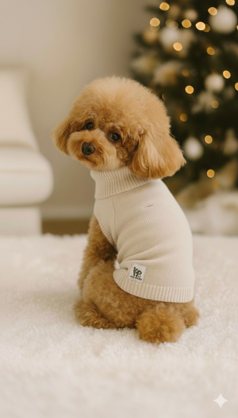 MERPAWW ECRU KÖPEK KAZAK