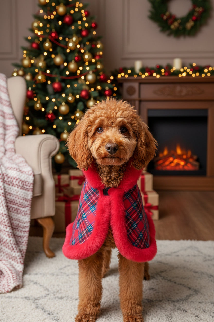 MERPAWW ÇİFT TARAFLI WATERPROOF&İSKOÇ KUMAŞ PELERİN