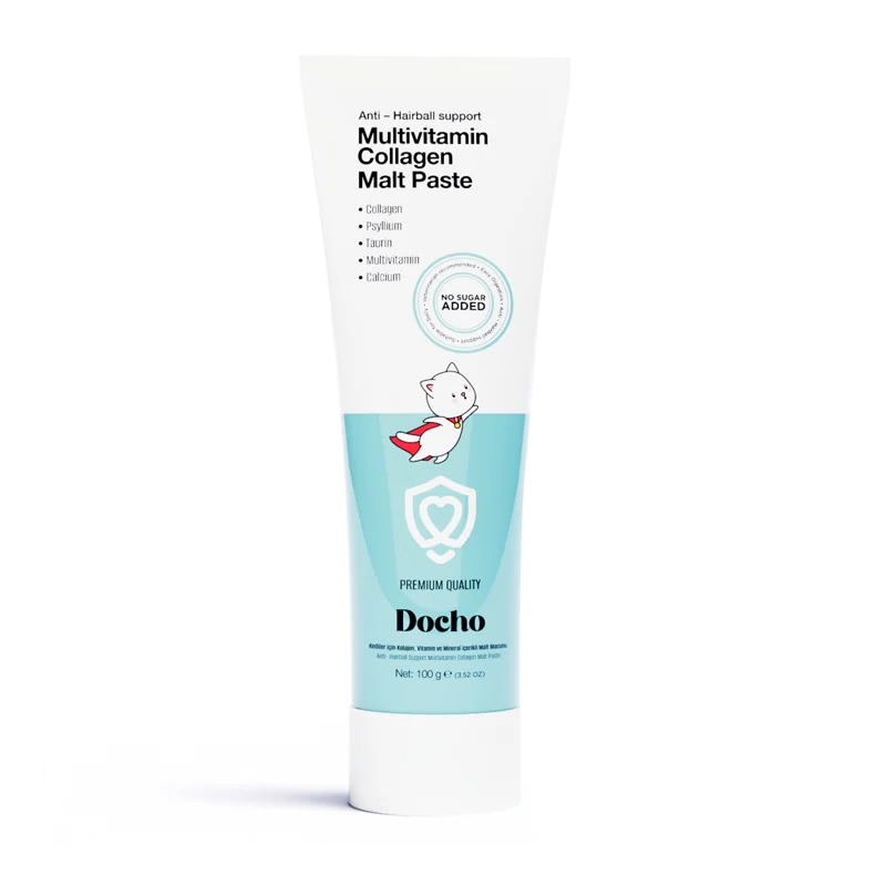 Docho Malt Cat Paste with Collagen, Vitamins and Minerals 100 GR