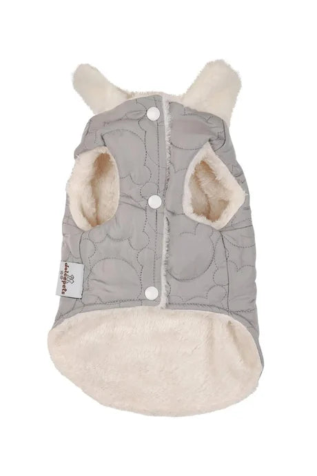 Dolcepets Gri Puffer Yelek
