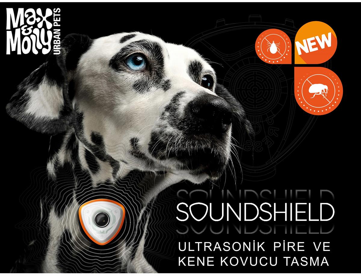 Max & Molly Soundshield Ultrasonik Pire ve Kene Kovucu Tasma