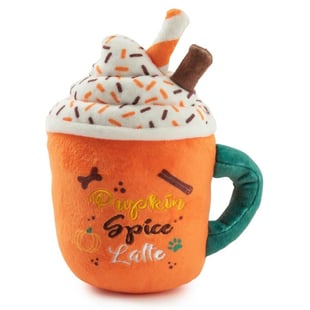 PUMPKIN SPICE LATTE PELUŞ KÖPEK OYUNCAĞI