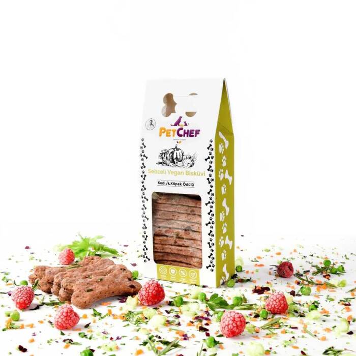 PetChef Sebzeli Vegan Bisküvi (230 Gr)