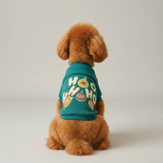 GEDYCO HOHOHO YEŞİL KÖPEK TSHIRT